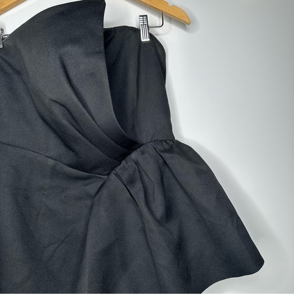 ELLIATT x Revolve Black Zuri Mini Dress Size Large LBD - Picture 4 of 11